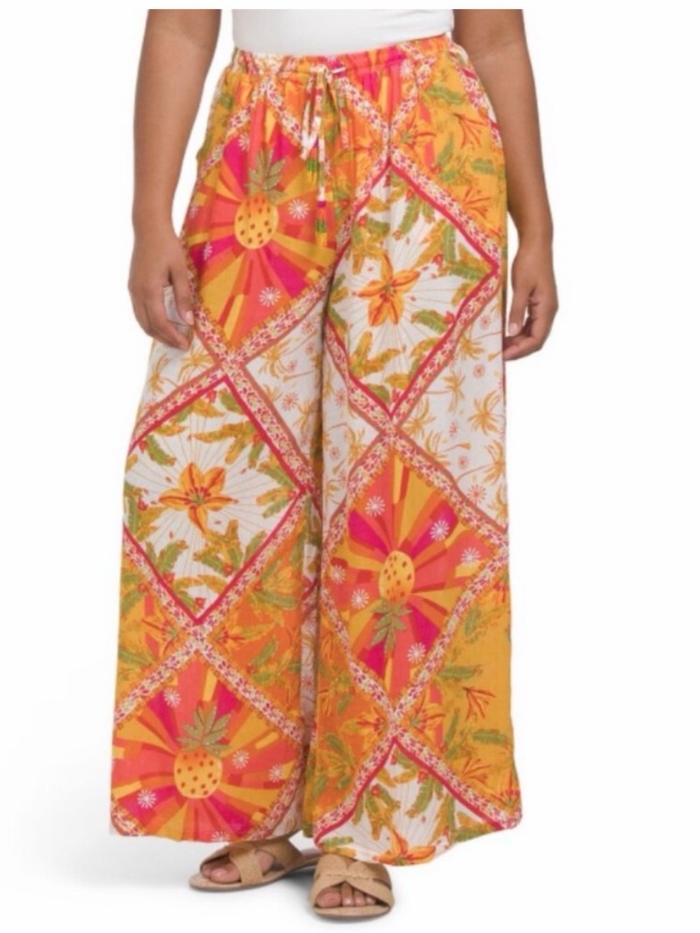Haute Hippie wide leg slacks, size large